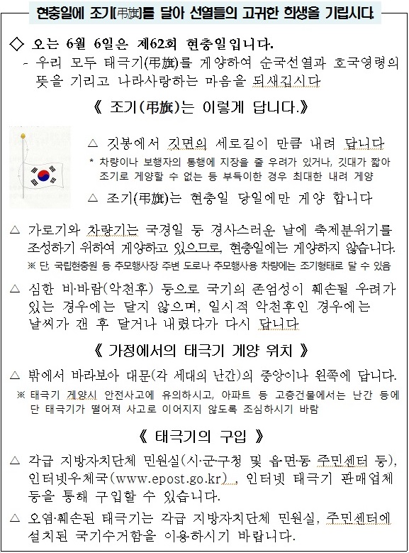현충일 조기를 달아 선열들의 고귀한 희생을 기.jpg